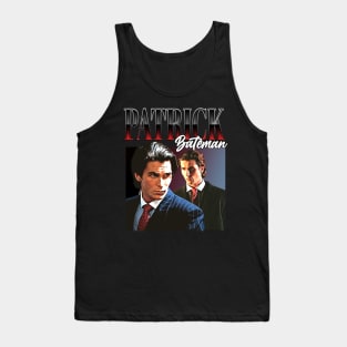 Portrait of Psycho Patrick 90s Style Tank Top